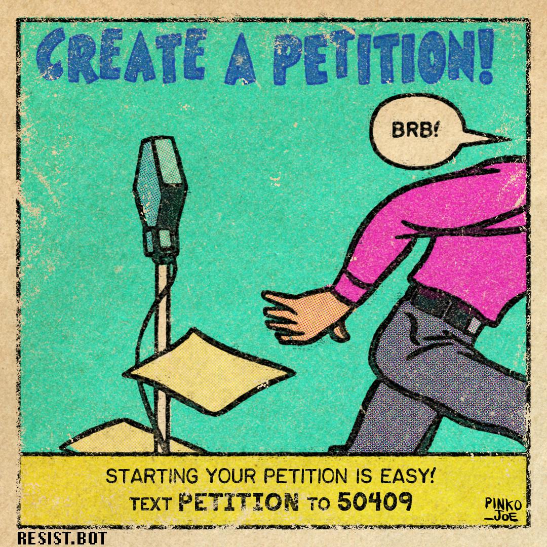 Starting your petition is easy!