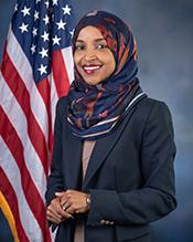 Official profile photo of Ilhan Omar